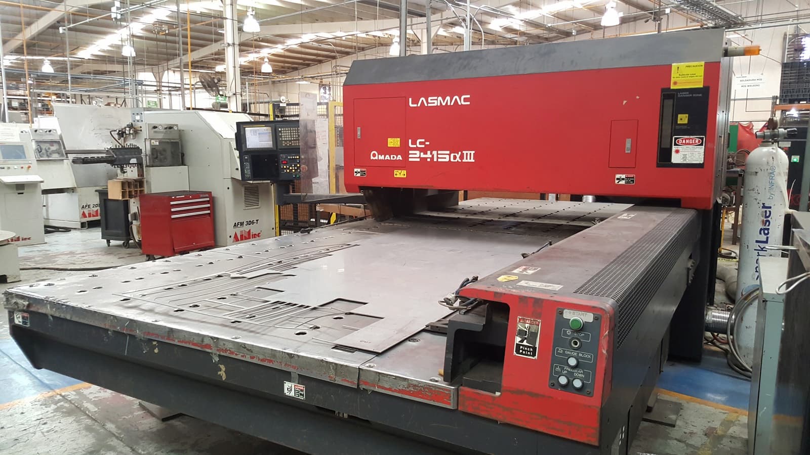 Major Advantage over Standalone Laser Cutting